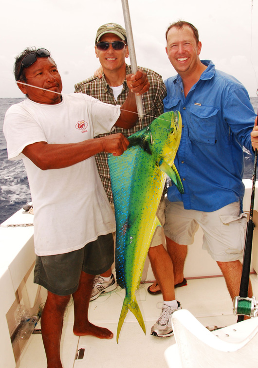 Cancun dorado fishing